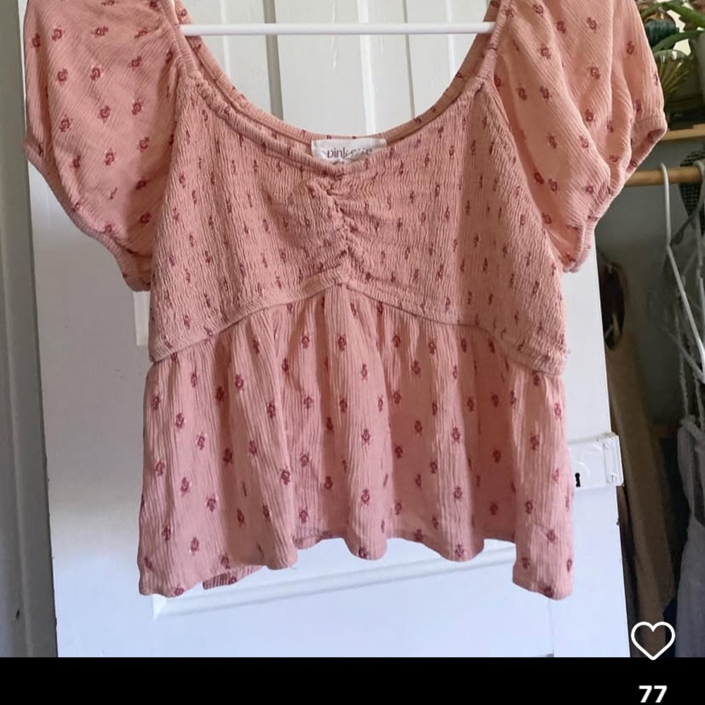 Pink Blouse by Urban Outfitters